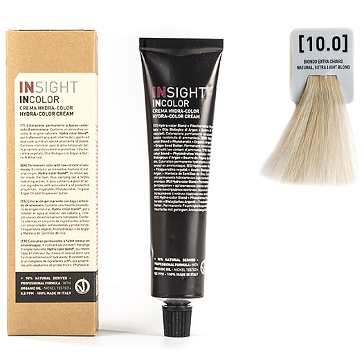 INSIGHT Краситель 10.0 супер св. натур. блонд. NATURAL EXTRA LIGHT BLOND 100 мл