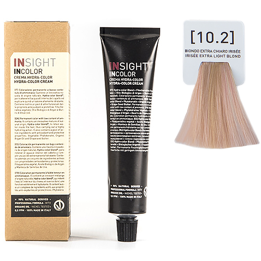 INSIGHT Краситель 10.2 перлам. супер св. блонд. IRISEE EXTRA LIGHT BLOND 100 мл