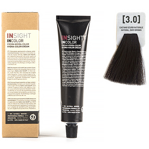 INSIGHT Краситель 3.0 темный коричневый натуральный NATURAL DARK BROWN 100 мл