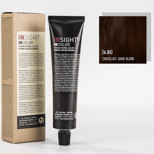 INSIGHT Краситель 6.05 шоколадный темный блонд. CHOCOLATE DARK BLOND 100 мл