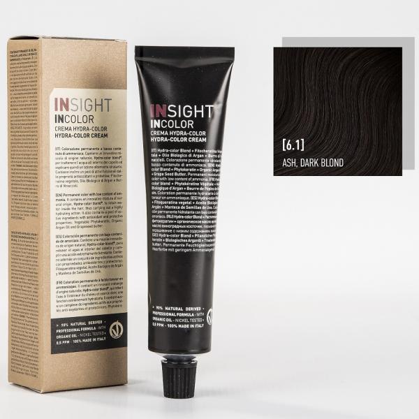 INSIGHT Краситель 6.1 пепельный темный блонд. ASH DARK BLOND 100 мл