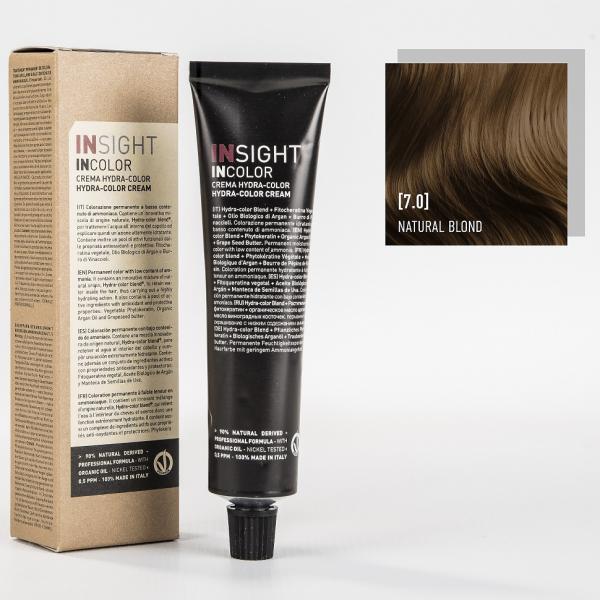 INSIGHT Краситель 7.0 блондин натуральный NATURAL BLOND 100 мл