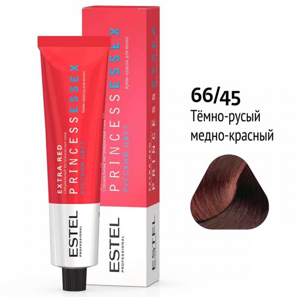 Крем-краска для волос 66/45 Princess ESSEX EXTRA RED ESTEL 60 мл