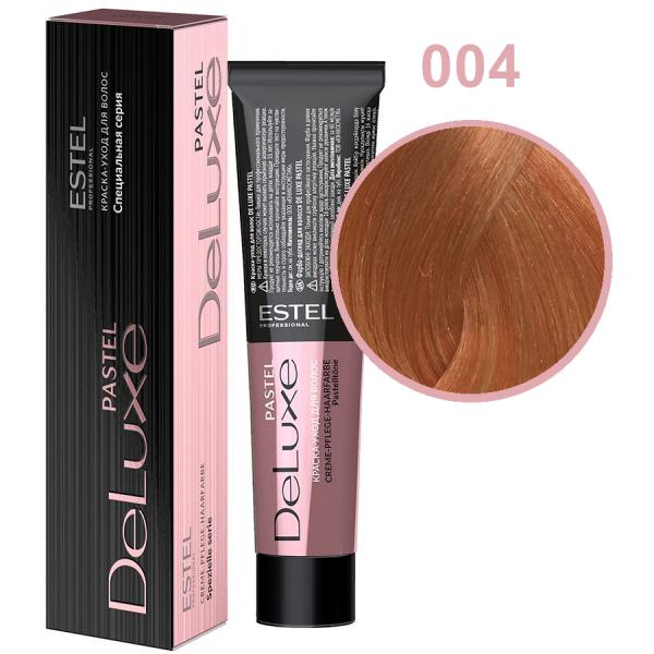 Крем-краска для волос 004 Персик Pastel DeLuxe ESTEL 60мл