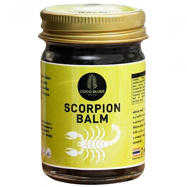 COCO BLUES Бальзам тайский Скорпион Coco Blues Scorpion Balm Original 50г