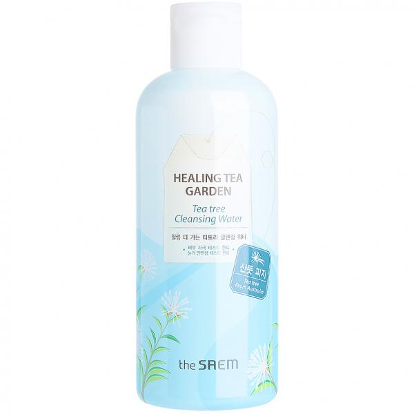 THE SAEM Средство для снятия макияжа ЧАЙНОЕ ДЕРЕВО Healing Tea Garden Tea Tree Cleansing Water 300 мл