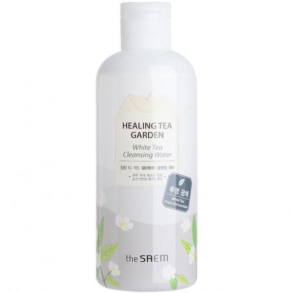 THE SAEM Средство для снятия макияжа БЕЛЫЙ ЧАЙ Healing Tea Garden White Tea Cleansing Water 300 мл