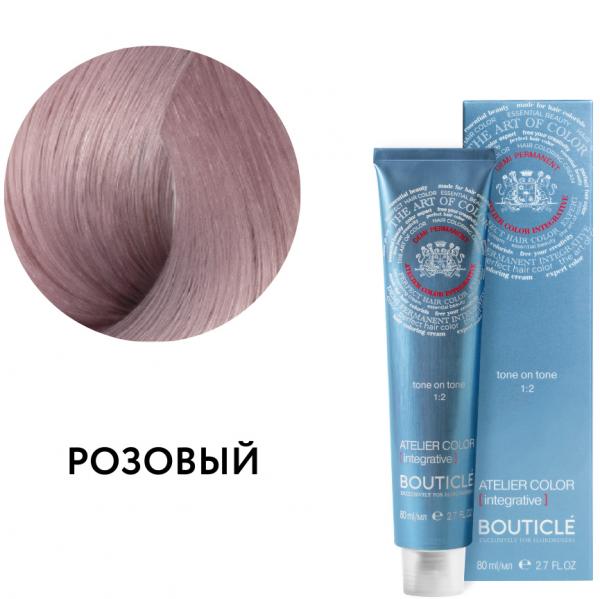 BOUTICLE Atelier color Краситель тонирующий Розовый 80 мл