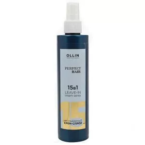 OLLIN Perfect Hair Несмываемый крем-спрей для волос «15 в 1» 250 мл