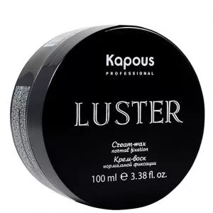 Kapous Styling Крем-воск для волос нормальной фиксации «Luster» 100 мл