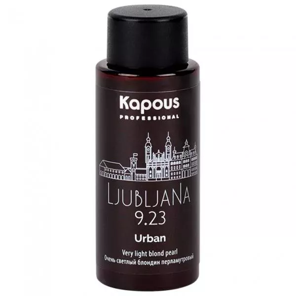 Kapous Полуперманентный жидкий краситель для волос «Urban» LC 9.23 Любляна 60 мл