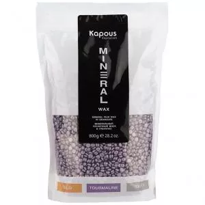 Kapous Минеральный плёночный воск в гранулах «Tourmaline» 800 г