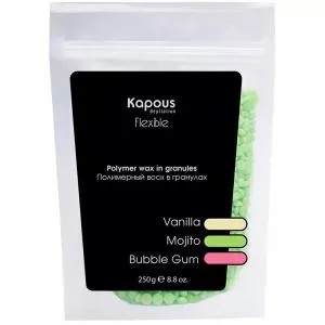 Kapous Полимерный воск в гранулах «Flexible» с ароматом Махито 250 г